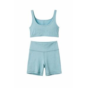 Aritzia TNA Bike Shorts + Bra Set